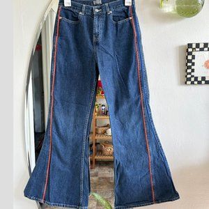 Zonz Jeans Rare Vtg 90's Y2K Bell Bottoms Juniors Youth 14/25" Waist